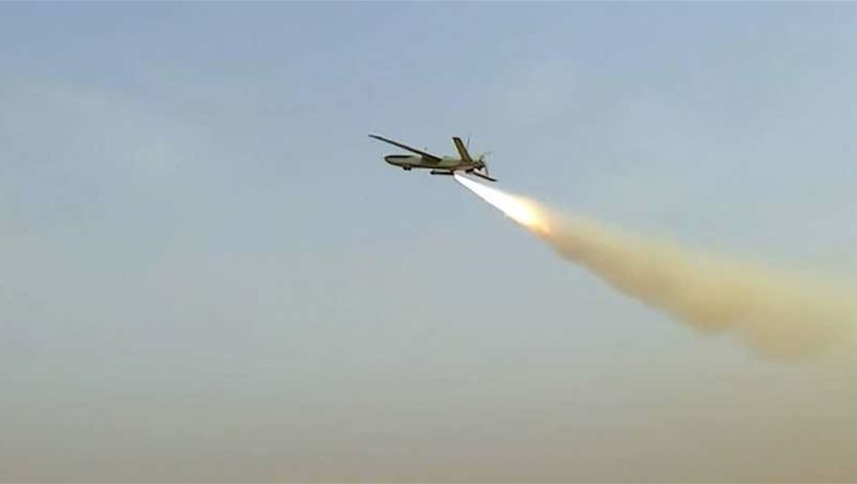 تفجير طائرة مسيرة فوق الرياض