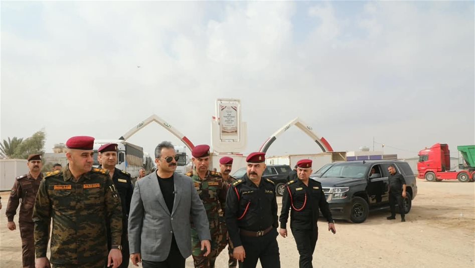 الوائلي يضبط تلاعبا بوصف بضاعة في منفذ طريبيل ويمنع هدر 410 مليون دينار