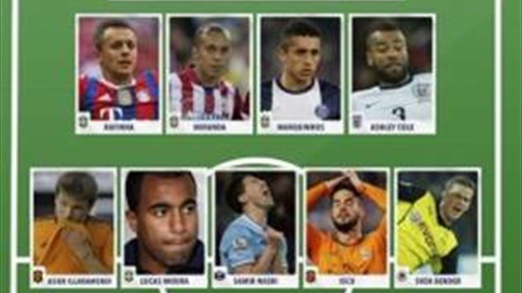 تشكيلة اللاعبين المستبعدين من منتخباتهم في مونديال البرازيل