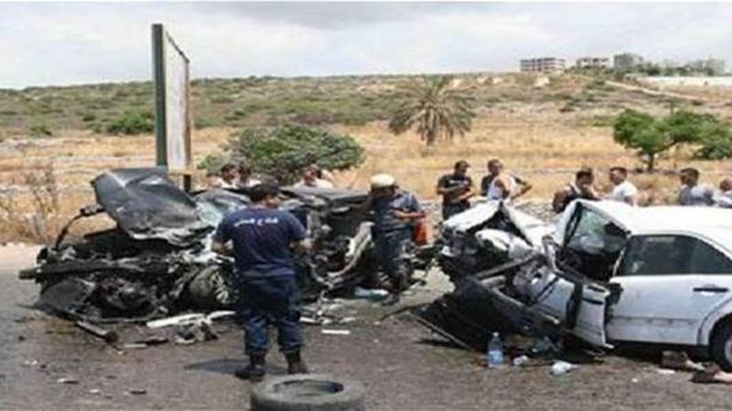 مصرع أربعة أشخاص بحادث مروري شرق تكريت