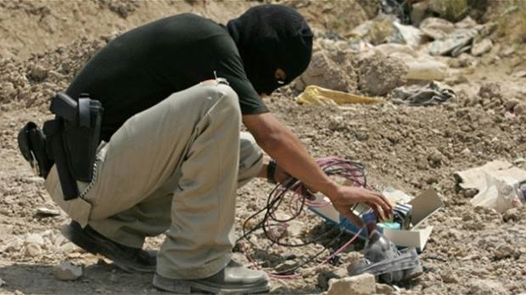 تفكيك جثة مفخخة جنوبي الموصل