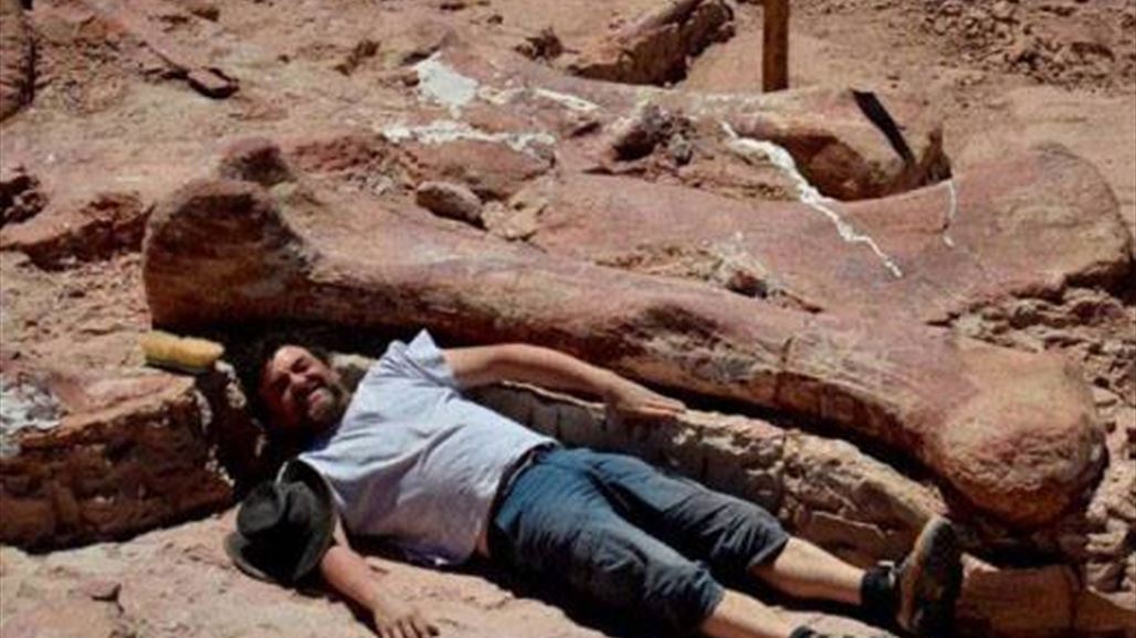 اكتشاف أضخم ديناصور في العالم بوزن 100 طن!