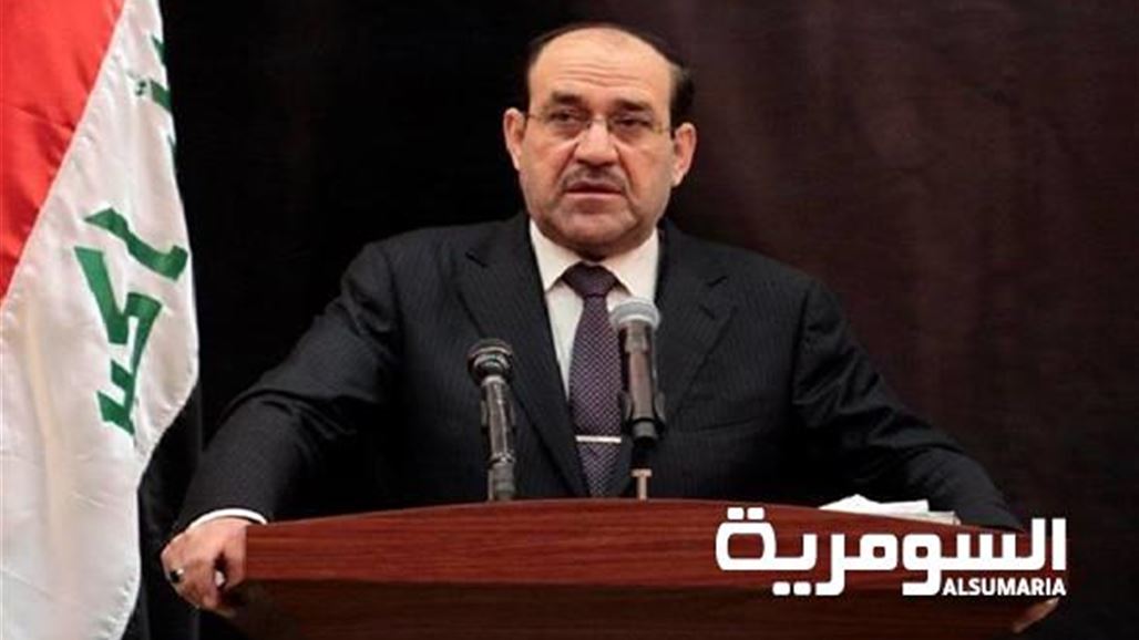 المالكي: نريد عودة العوائل النازحة الى الانبار قبل رمضان