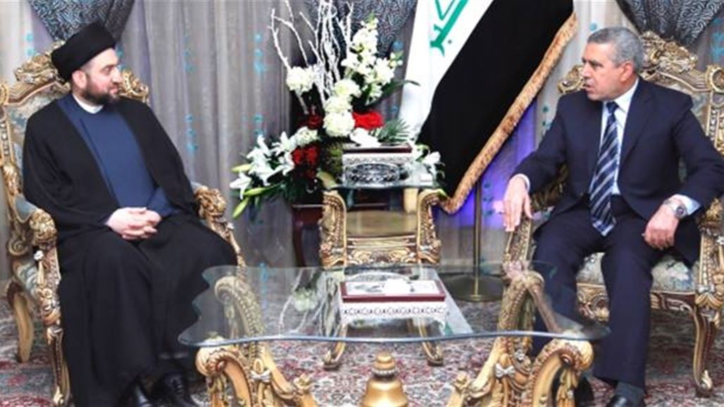 الخزاعي والحكيم يؤكدان على اهمية تعزيز وتطوير عمل التحالف الوطني