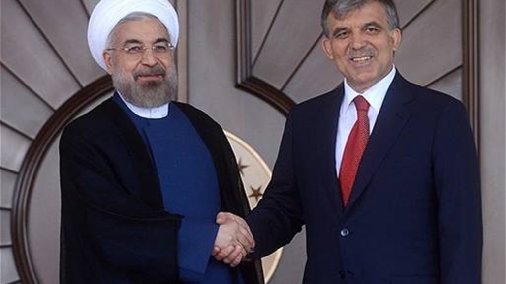 الرئيس التركي يستقبل نظيره الإيراني في أنقرة