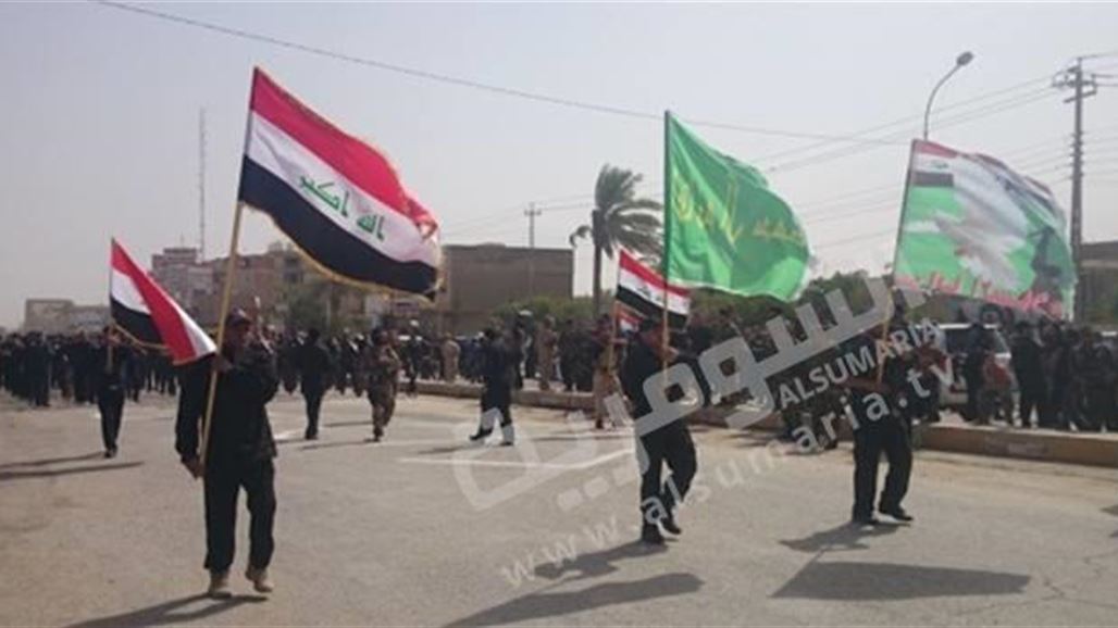 الآلاف من أتباع الصدر في بابل يشاركون باستعراض "سرايا السلام"