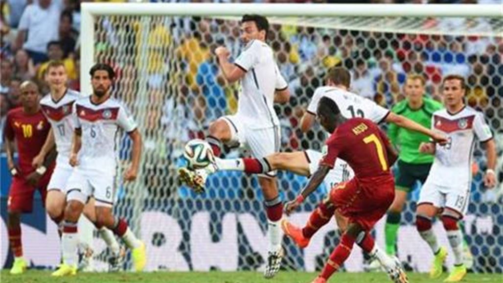 غانا تحرج ألمانيا وتتعادل معها بهدفين لمثلهما في كأس العالم