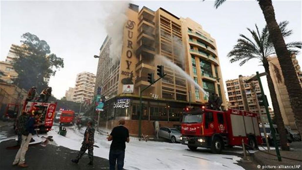 اصابة اربعة اشخاص بتفجير الروشة ومصادر أمنية لبنانية تؤكد: التفجير نفذه سعوديان