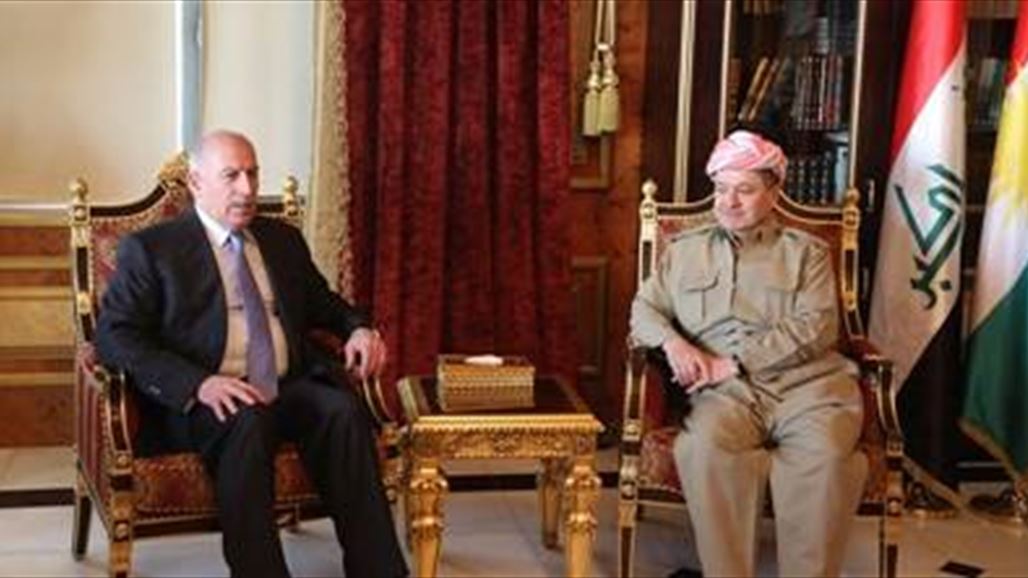 النجيفي للبارزاني: إقليم كردستان اصبح ملاذاً للاجئين والمشردين