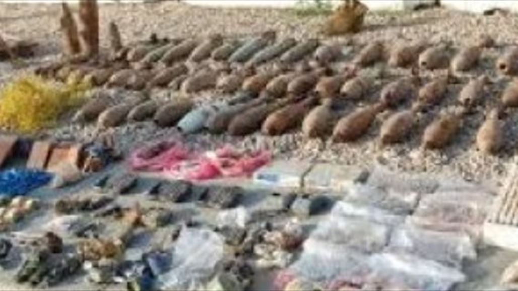 قوة من الجيش تعثر على كدس كبير للعتاد جنوبي بغداد