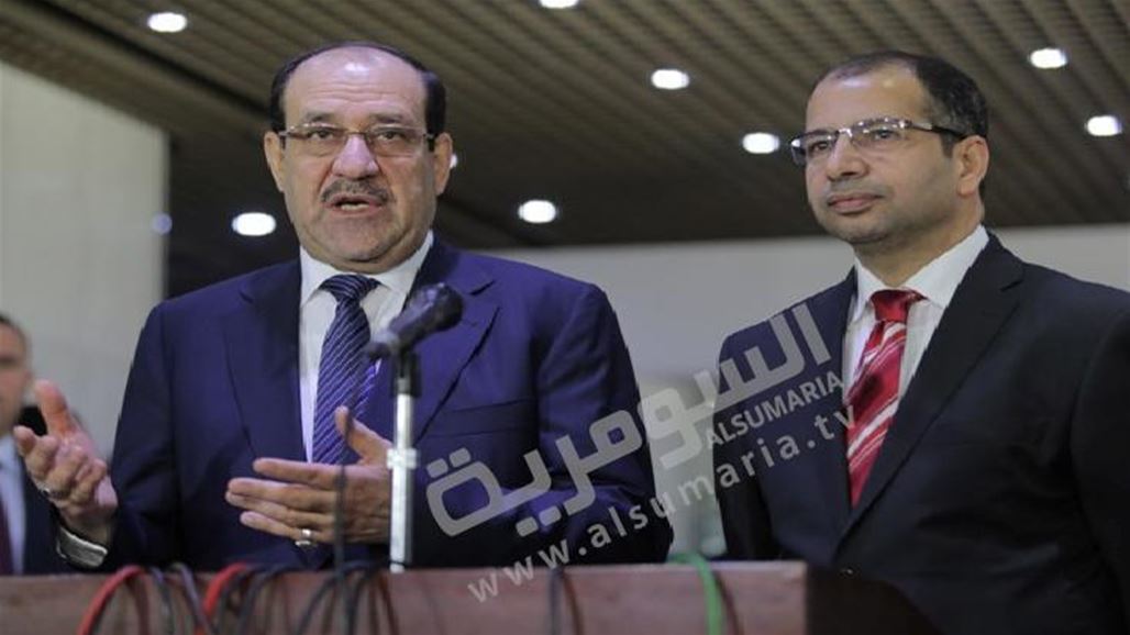 المالكي والجبوري يتفقان على تشكيل لجنة مشتركة بين السلطتين التنفيذية والتشريعية
