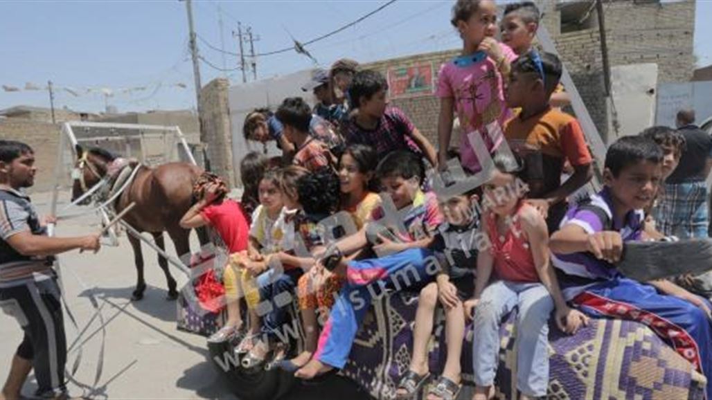 أطفال المناطق الشعبية يلجأون الى ركوب "الحمار والعربة والحصان" خلال العيد والأسباب متعددة
