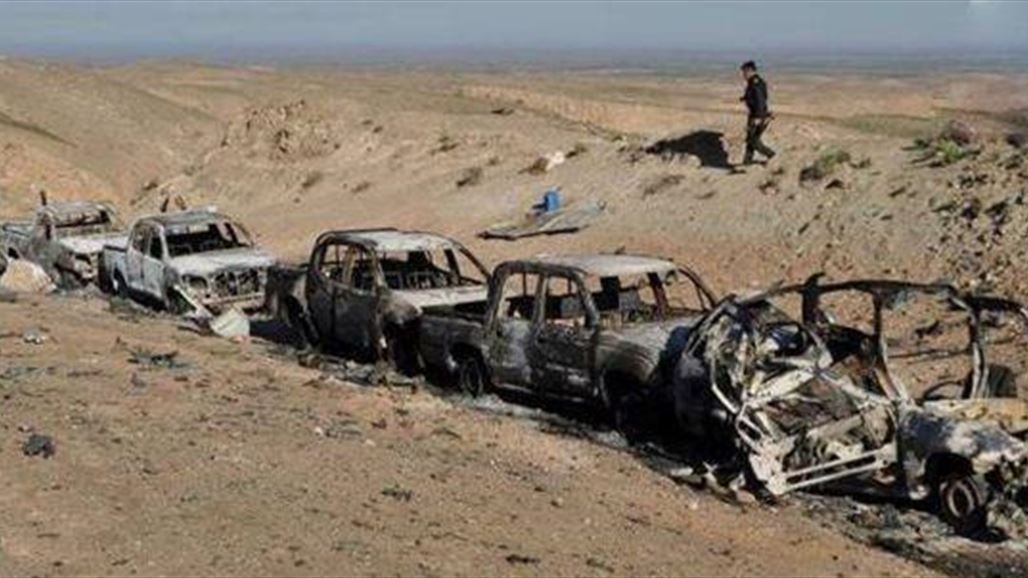 تدمير رتل لـ"داعش" وقتل من فيه بغارة جوية جنوب الموصل