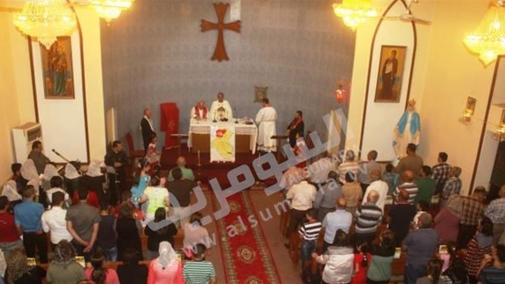 مطرانية الكلدان في الجنوب تنتقد إهمال المسيحيين النازحين خلال قداس مشترك بالبصرة