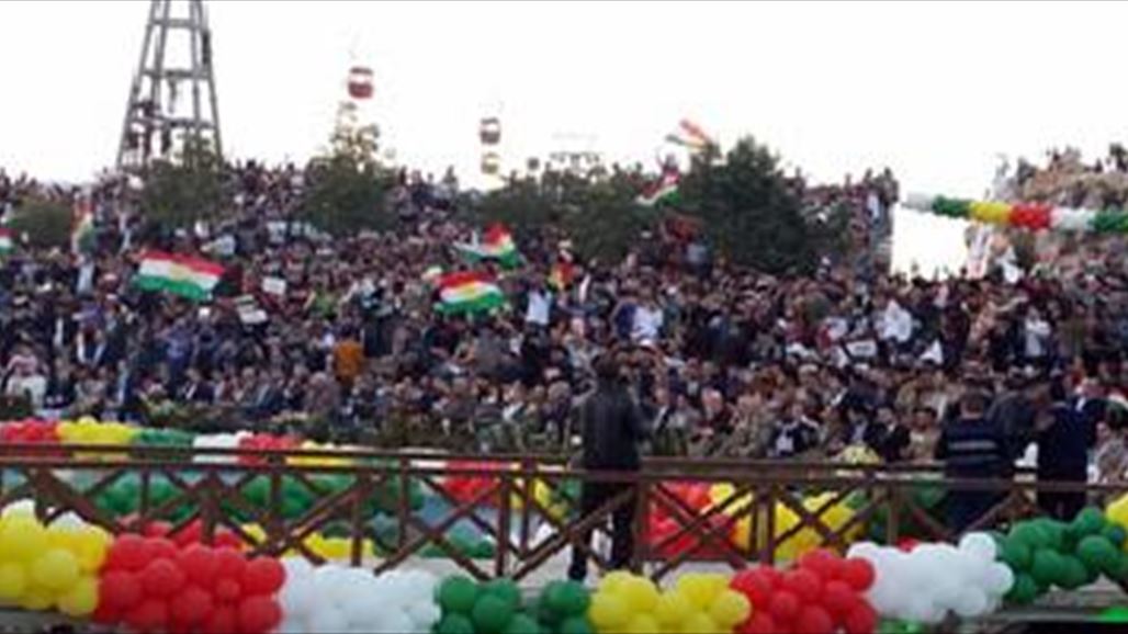 اكراد يتظاهرون بباريس لدعم العراقيين والرئاسة الفرنسية ترحب بعقد مؤتمر بشأن العراق