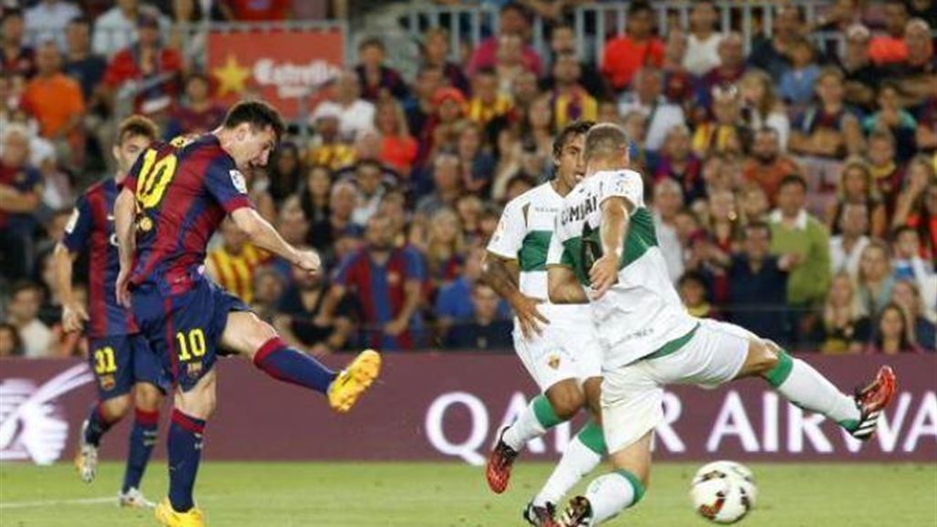 برشلونة يستهل مشواره في الليغا بثلاثية في مرمى إلتش