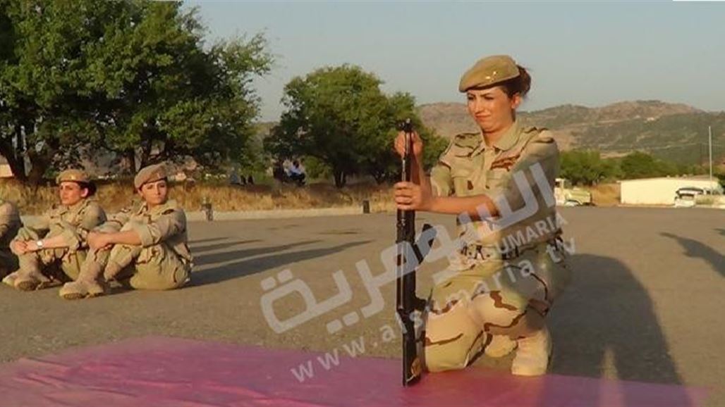 نساء دهوك يتطوعن في صفوف البيشمركة لمواجهة "داعش"