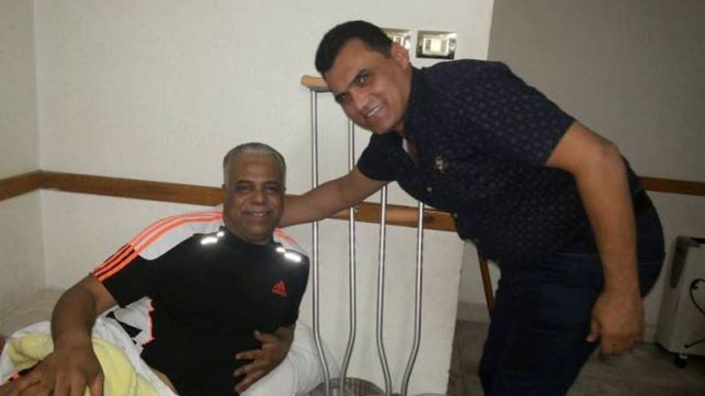 الأولمبية تطمئن على صحة الدولي السابق يونس عبد علي في عمان