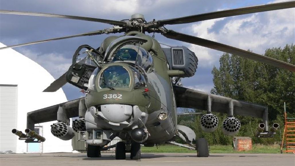 وصول الدفعة الثالثة من طائرات مي 35 الروسية الى قيادة طيران الجيش