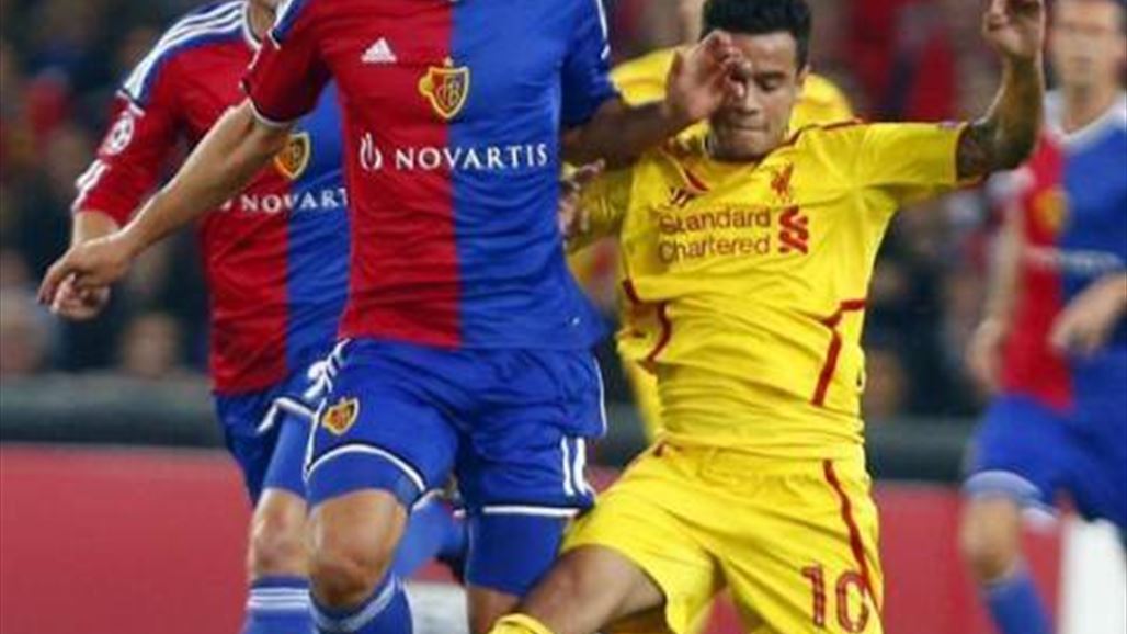 ليفربول يتجرع طعم الخسارة أمام بازل السويسري في دوري أبطال أوروبا