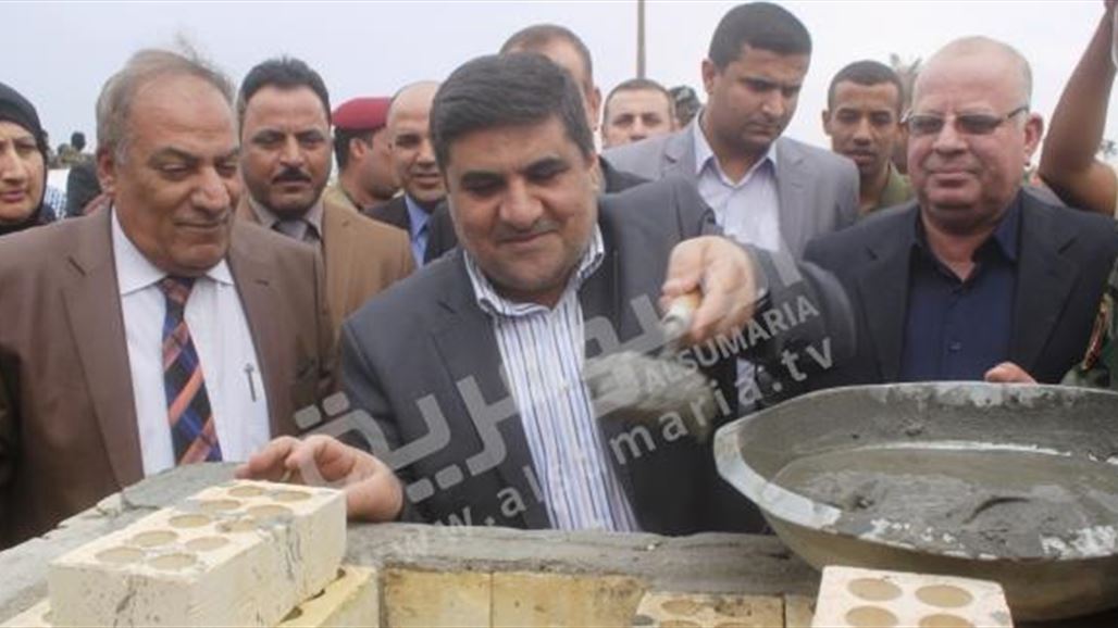 البلديات تضع حجر أساس المرحلة الرابعة من مشروع ماء البصرة الكبير