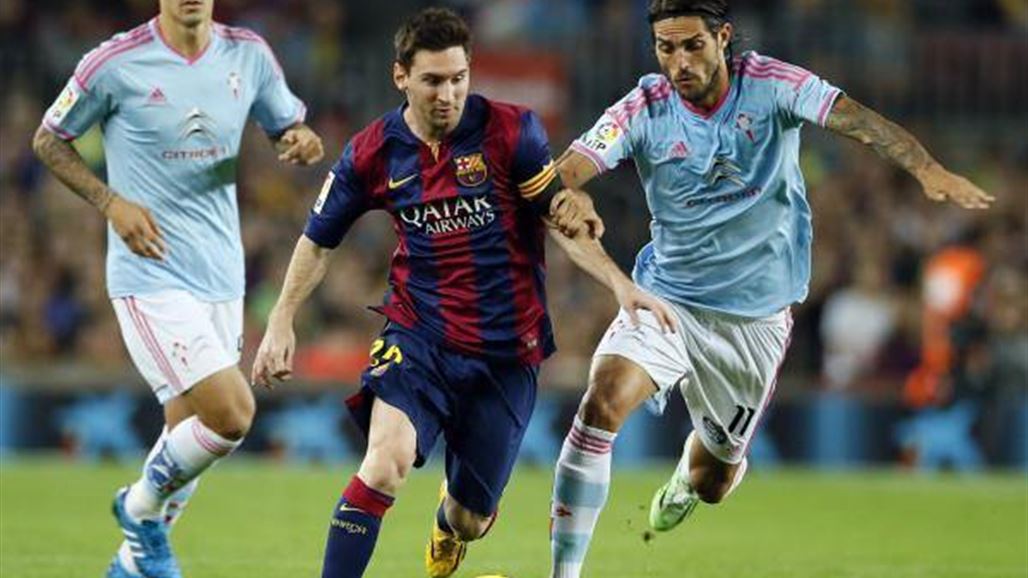 برشلونة يخسر عى أرضه وأمام جمهوره بهدف نظيف من سلتا فيغو
