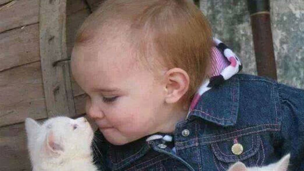 بالصور: أجمل اللقطات لأطفال رائعين مع القطط