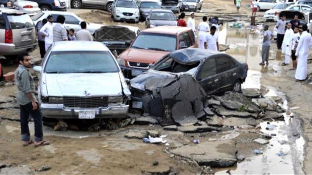 وفاة شخصين وحوادث متفرقة بأمطار غزيرة في مكة