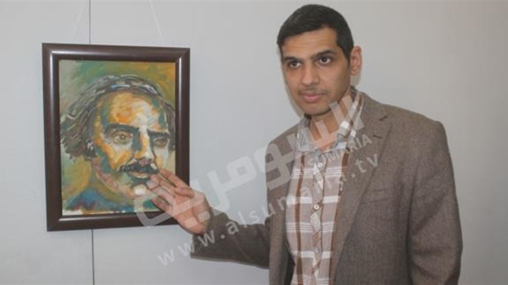 افتتاح معرض تشكيلي في البصرة يتضمن لوحات تعبيرية لشخصيات أدبية بارزة