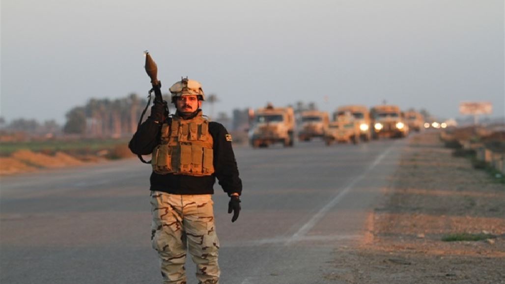 القطعات العسكرية تحتشد جنوب تكريت استعداداً لتحريرها
