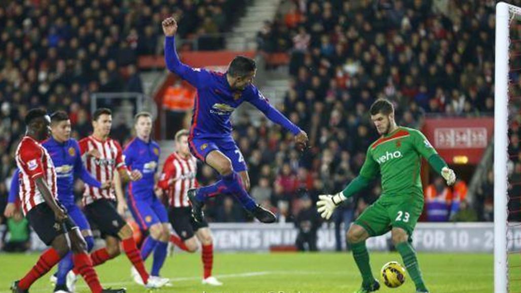 المان يو يرتقي للمركز الثالث في الدوري الإنجليزي بفوزه على ساوثهامبتون