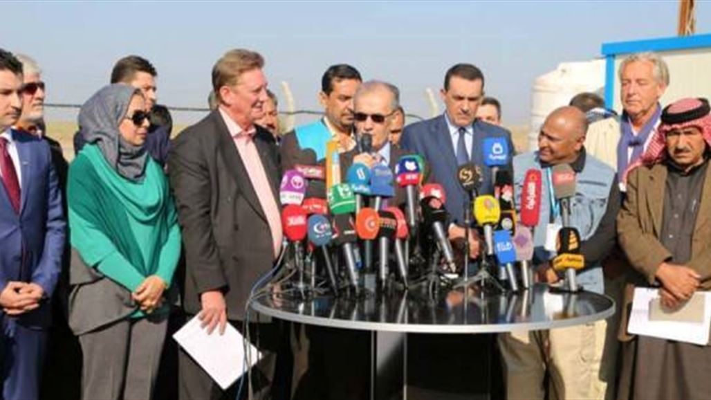 افتتاح أول مخيم للاجئين بدعم من الامم المتحدة يسع لـ1500 عائلة شرقي كركوك