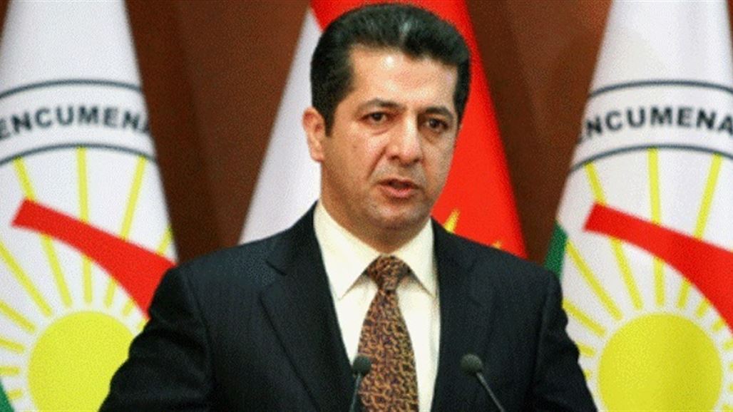 مسرور البارزاني يعلن وصول البيشمركة إلى جبل سنجار