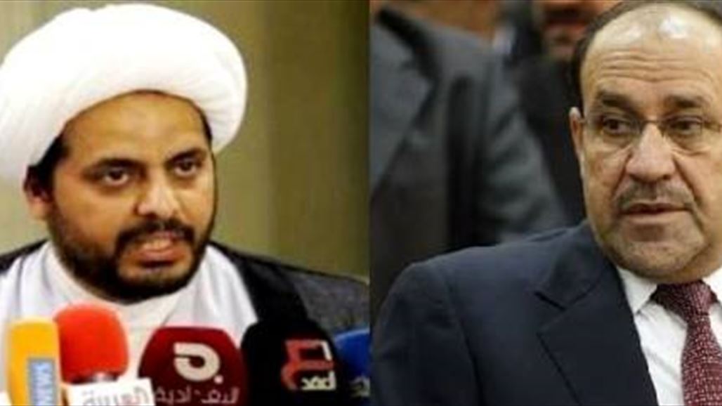 المالكي والخزعلي يبحثان مجمل الاوضاع في البلاد