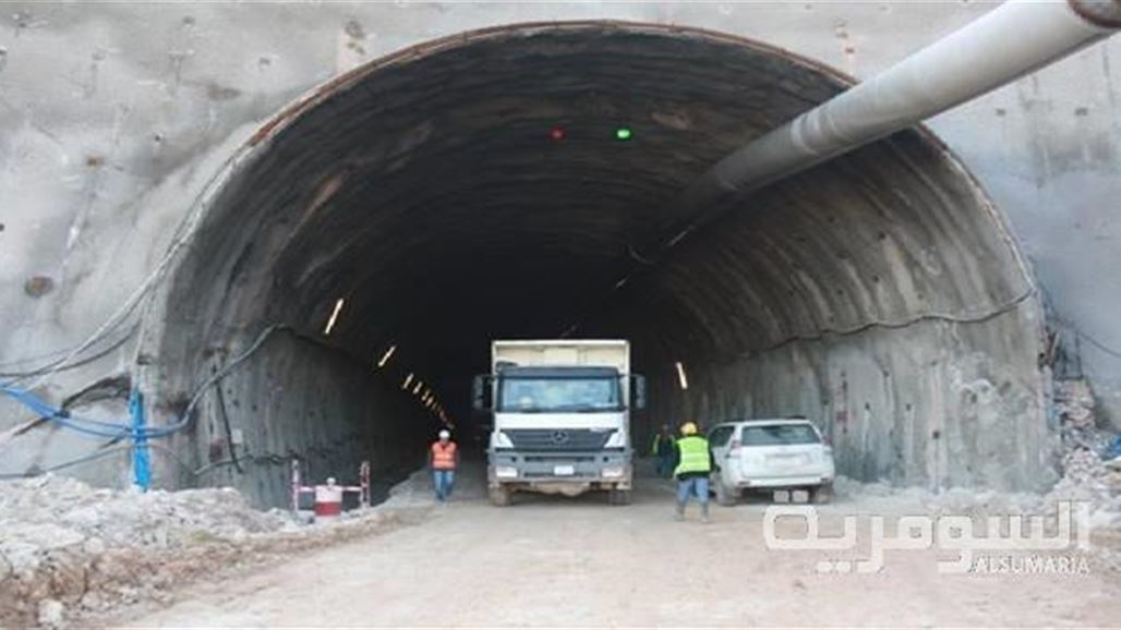 مصرع وإصابة خمسة عمال بإنهيار شبكة حديدية داخل مشروع نفق شمالي أربيل