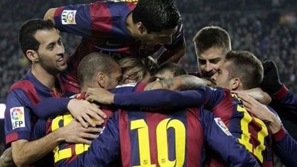 برشلونة يتفوق على أتلتيكو مدريد بثلاثة أهداف لواحد في الدوري الأسباني