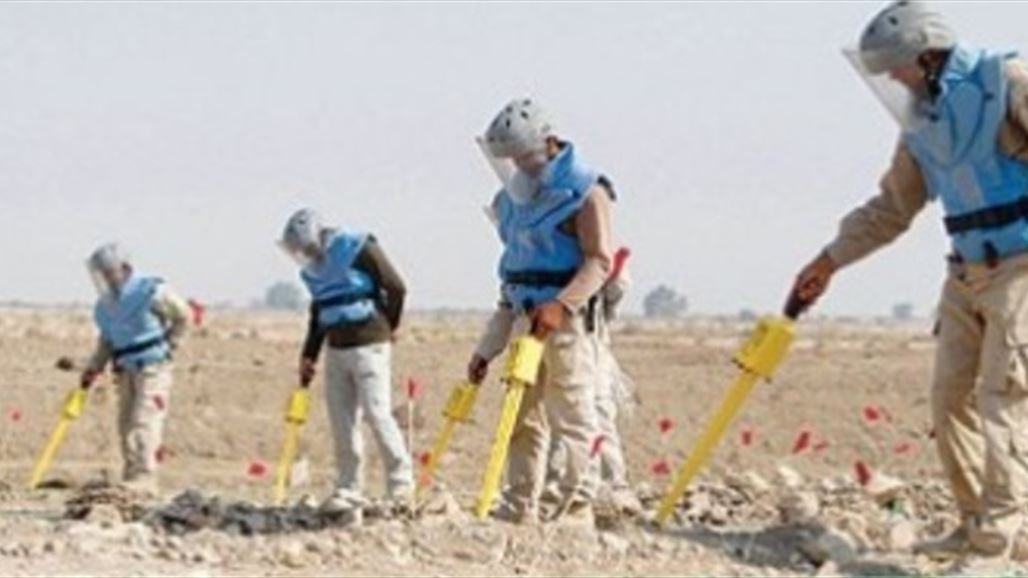 ذي قار تبرم اتفاقاً مع البيئة للإشراف على تطهير مطار الناصرية من الألغام