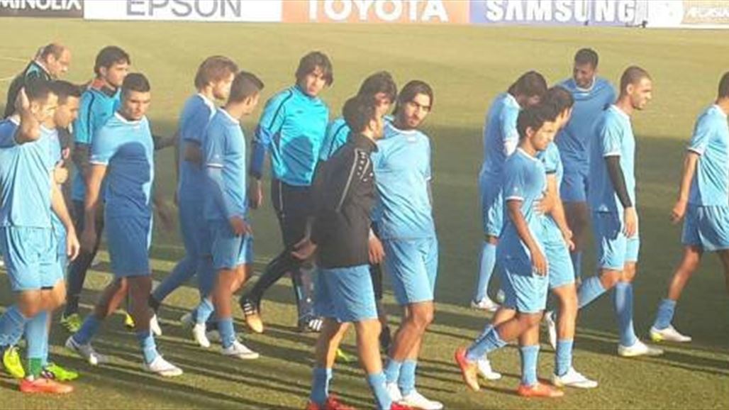 المنتخب الوطني يجري آخر وحدة تدريبية قبل ملاقاة فلسطين في كأس آسيا