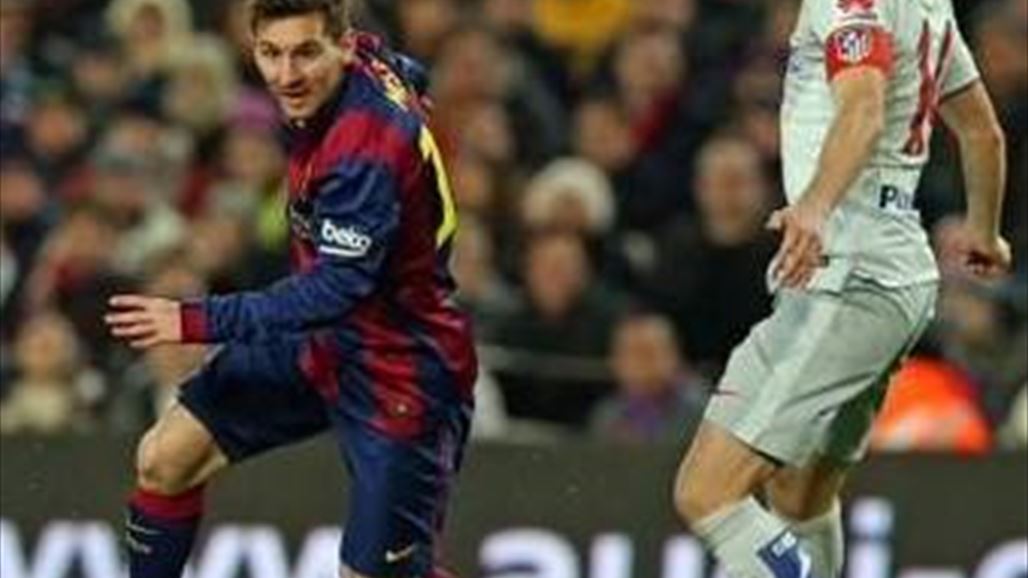 فوز صعب لبرشلونة على أتلتيكو مدريد في ذهاب ربع نهائي كأس الملك