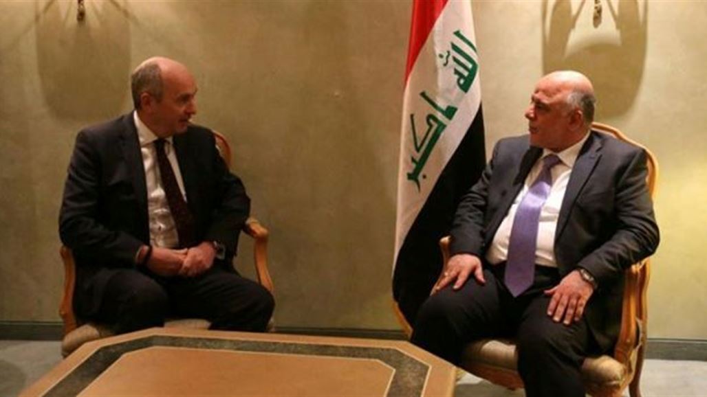 العبادي يؤكد لرئيس شركة شل على بذل أقصى جهد لتذليل العقبات امام عمل المستثمرين