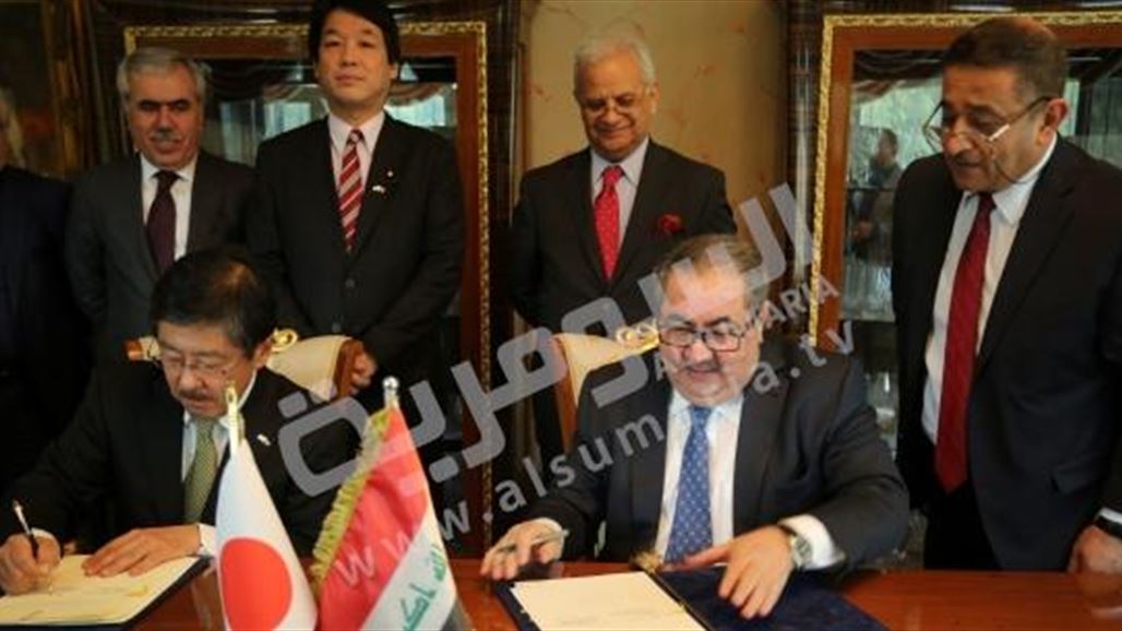 العراق يوقع مع اليابان اتفاقية لاعادة تأهيل محطة الهارثة بالبصرة