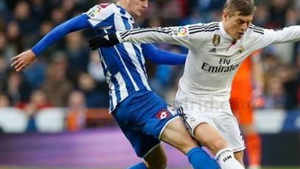 ريال مدريد يعود لسكة الإنتصارات بثنائية في شباك ديبور تيفو