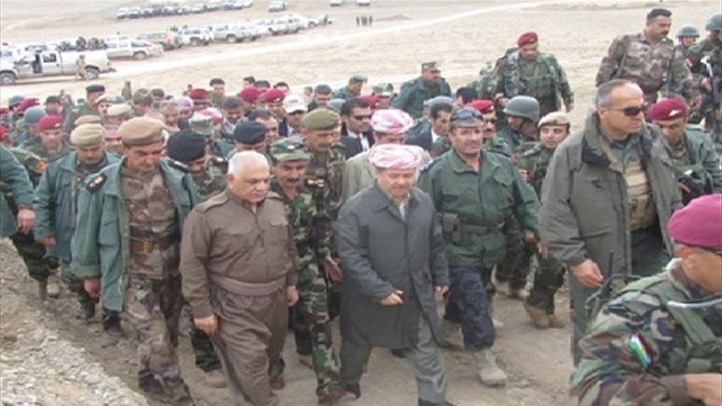 البارزاني يصل كركوك ويبحث مع محافظها الملف الامني