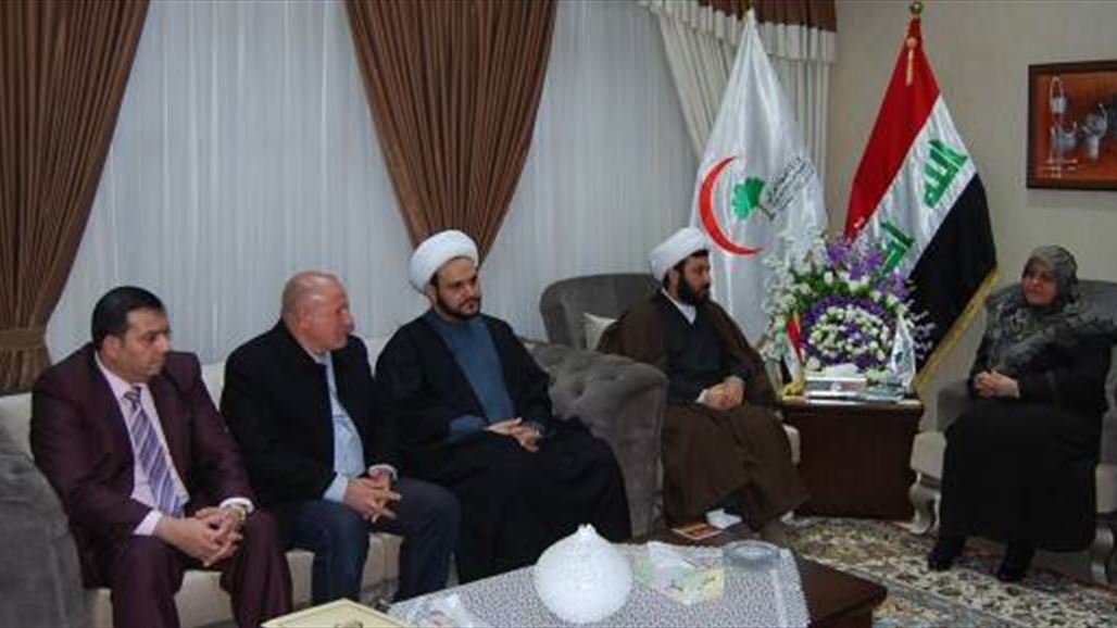 وزيرة الصحة تبحث مع نائب رئيس الوقف الشيعي الخدمات المقدمة للقوات المسلحة والحشد