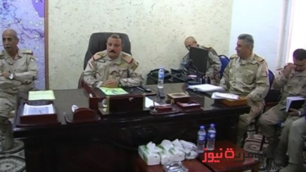 بالصور .. قوة من الجيش العراقي تدخل ناحية البغدادي بقيادة قائد القوات البرية