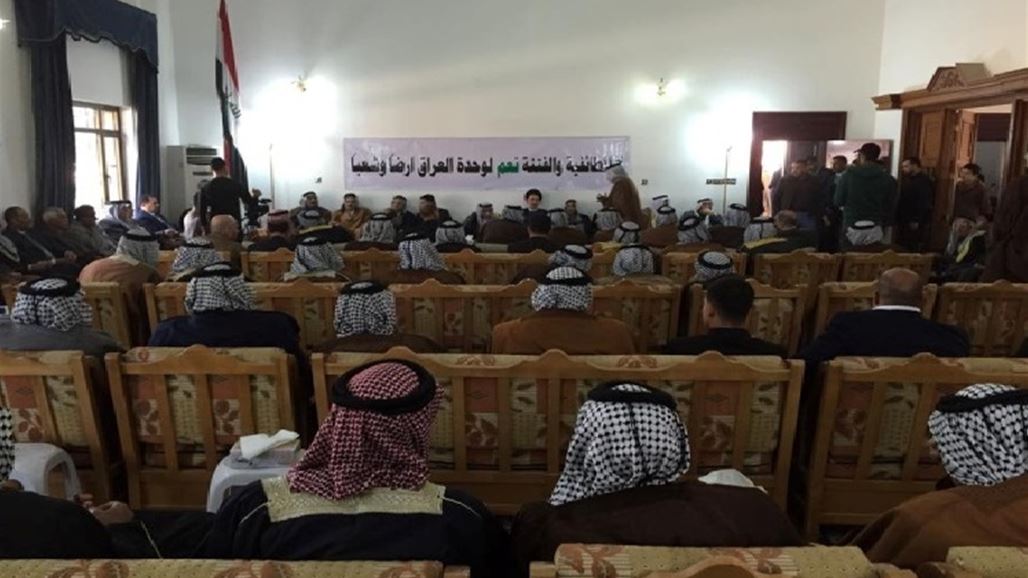 عشائر الجنابيين تدعو الى نبذ الطائفية ودعم القوات الامنية والحشد الشعبي