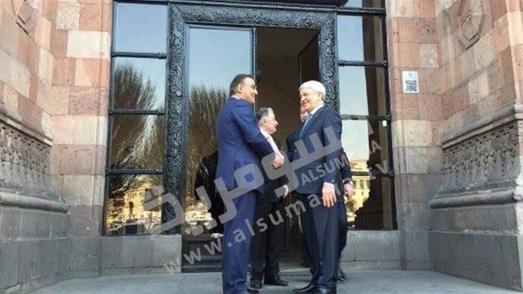 بالصور.. وزير النقل يجري جولة مباحثات مع المسؤولين الأرمينيين