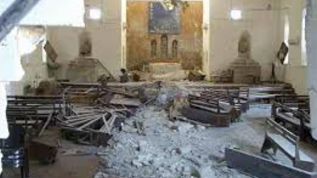 "داعش" يدمر كنيسة ماركوركيس في الموصل
