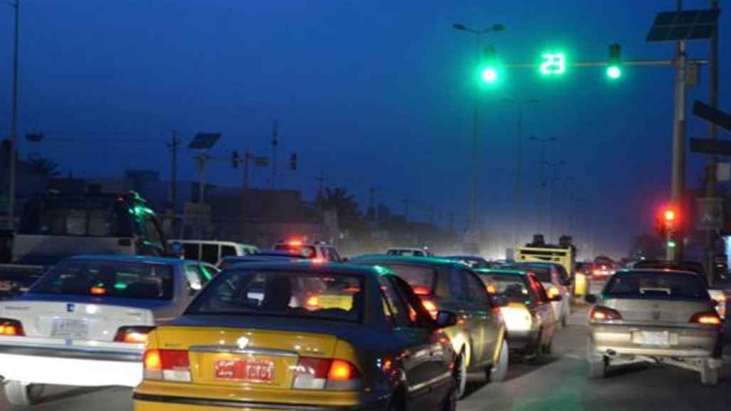 تشغيل منظومة إشارة ضوئية لاسلكية في النجف