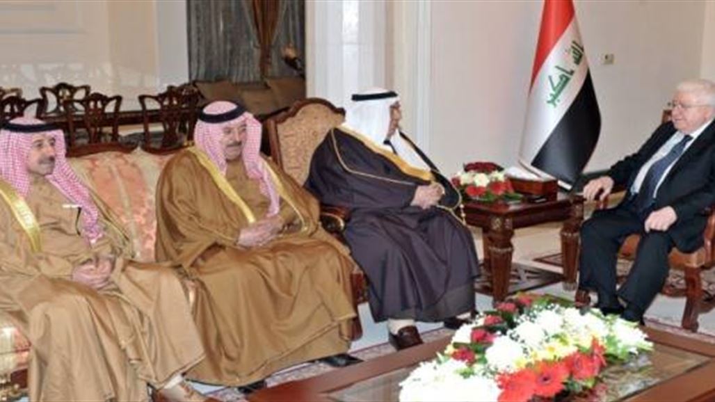 معصوم لوفد من عشائر الانبار: العراق بحاجة الى التوافق بين مكوناته لتجاوز التحديات